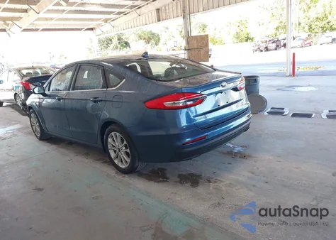 2019 Ford Fusion Se из США, поврежденный, VIN 3FA6P0HD9KR146113
